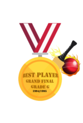best player grand final G Grade trophy