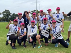 Mackie CC women Premiership Team