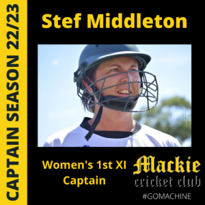 Women 1st XI Captain 2022/23