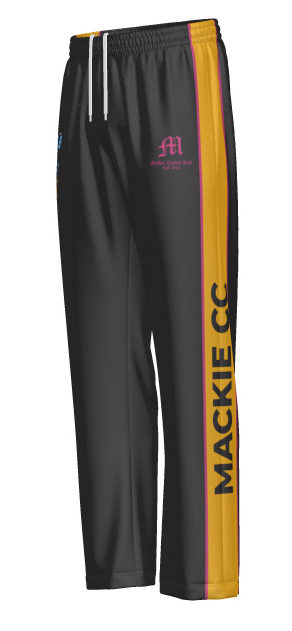 Mackie Cricket Club women’s black playing pants